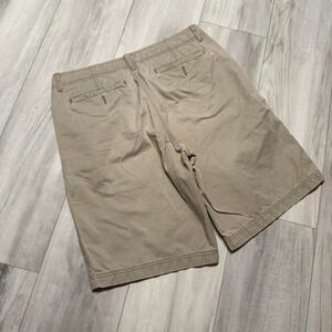 Gap Relaxed Fit Khaki Chino Shorts Mens 34 Tan Casual Cotton CC3SM